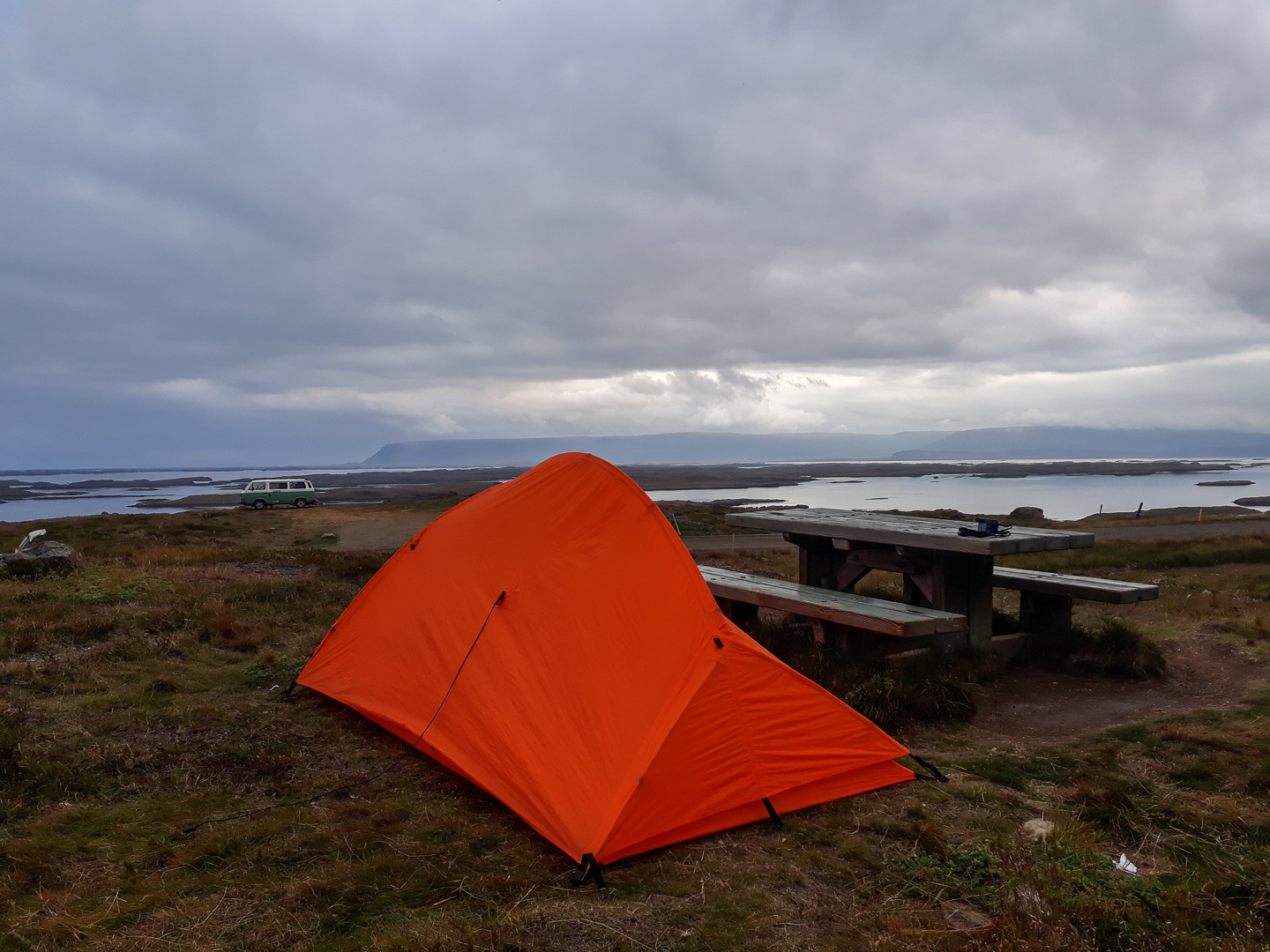 Roadside picnic area