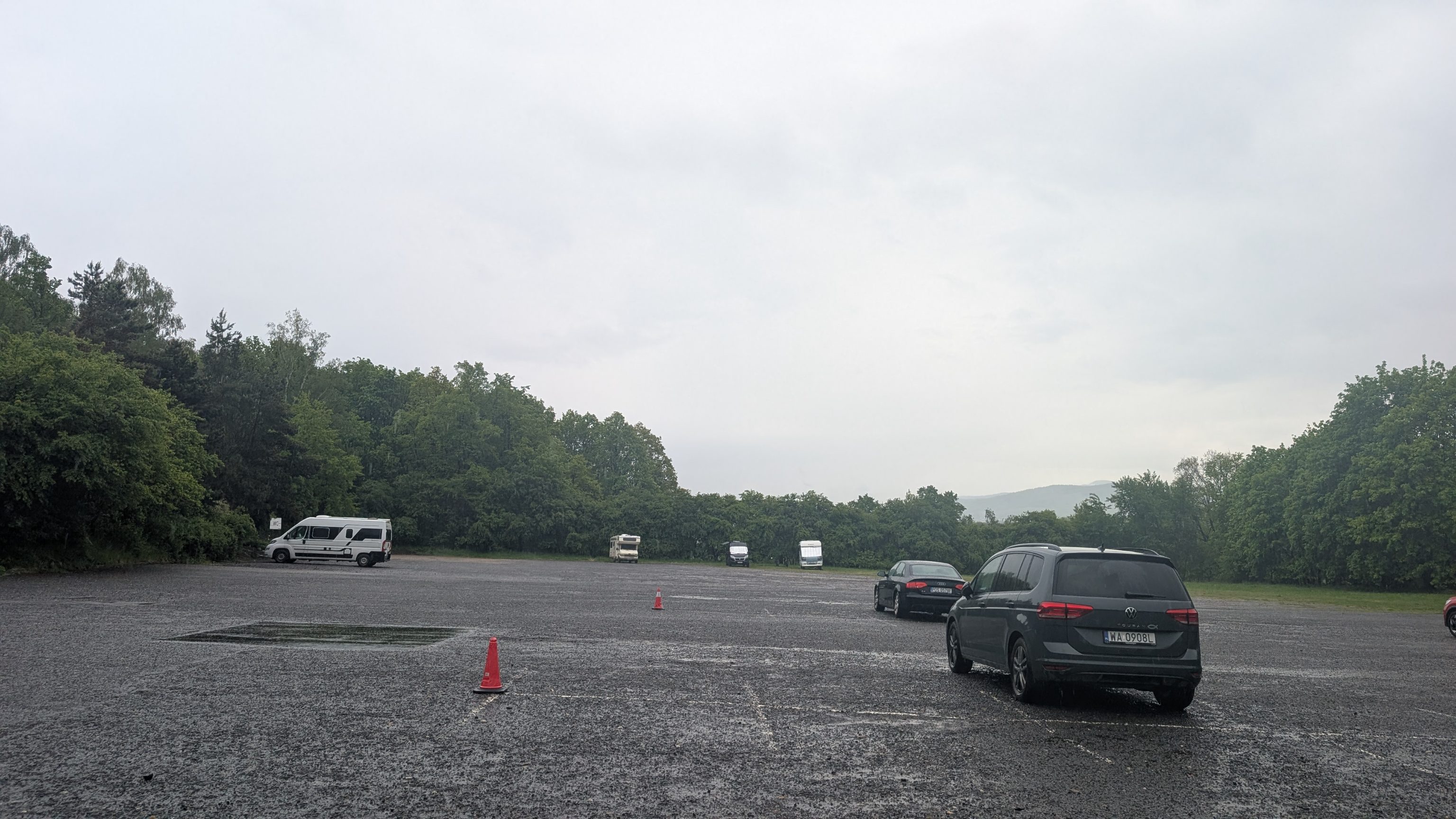 Ksiaz castle parking