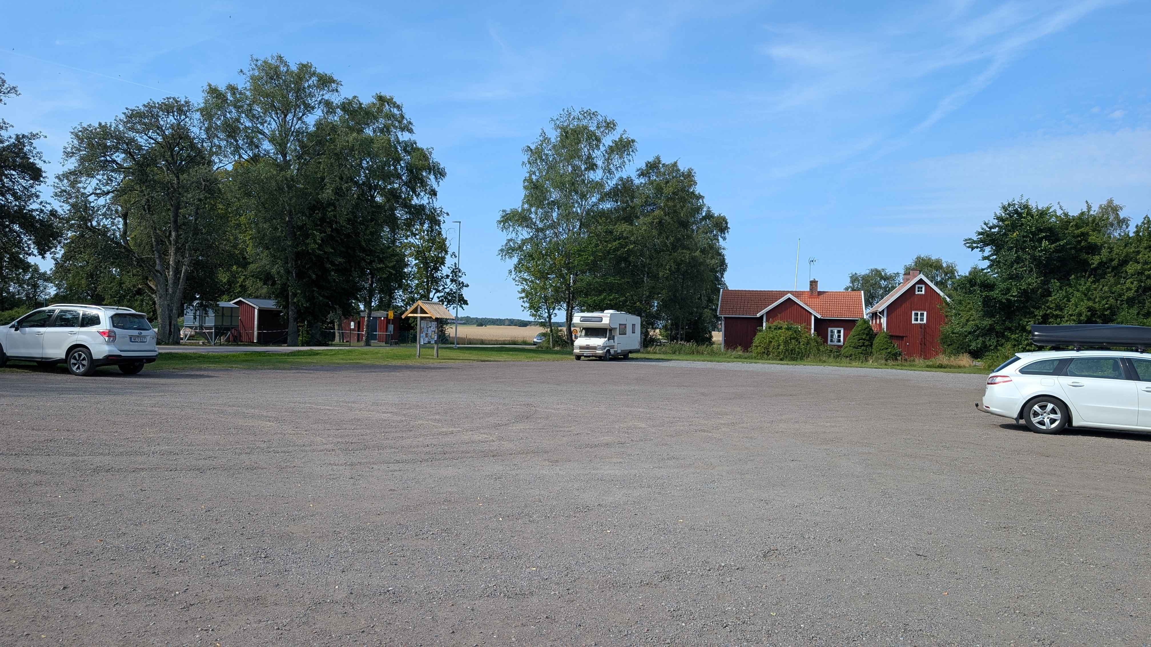 Parking at the Rune Stone